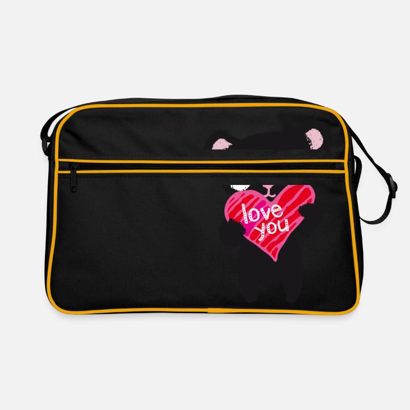 Love Bear Retro Tasche