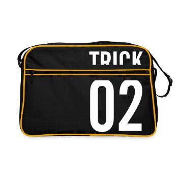 TRICK - Sac Retro - noir/or - Devant