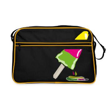 Popsicles - Retro Bag - black/gold - Front