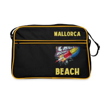 Mallorca Beach - Retro Bag - black/gold - Front