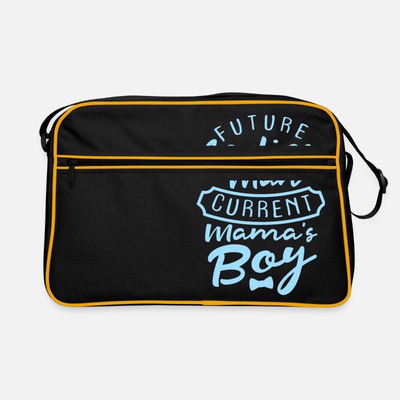 Future Ladies Man Current Mom's Boy Retro Bag
