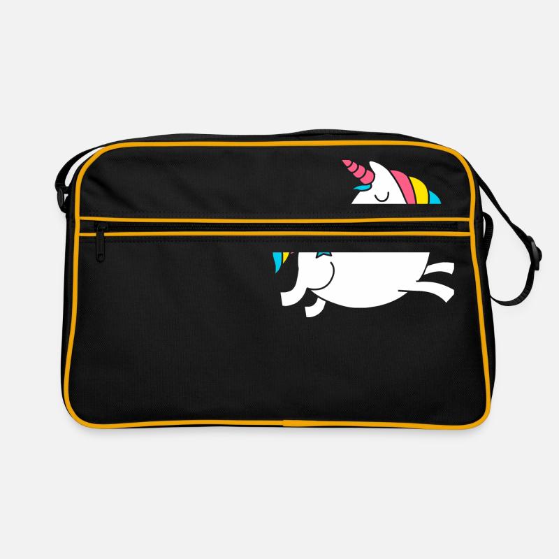 unicorn - Einhorn Sac Retro