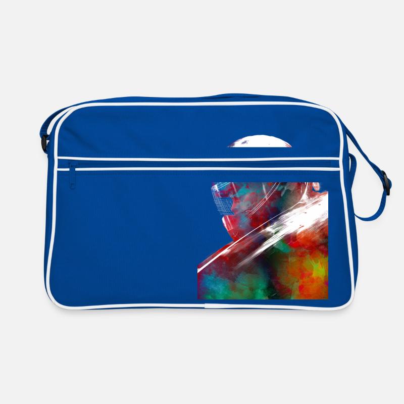 Bobsleigh sport art #bobsleigh Retro Bag