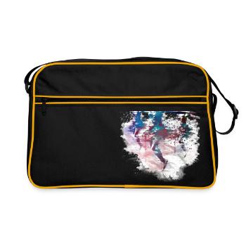 Natation synchronisée #sport - Sac Retro - noir/or - Devant