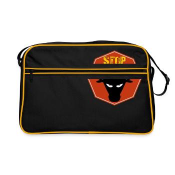 stop corrida - Sac Retro - noir/or - Devant