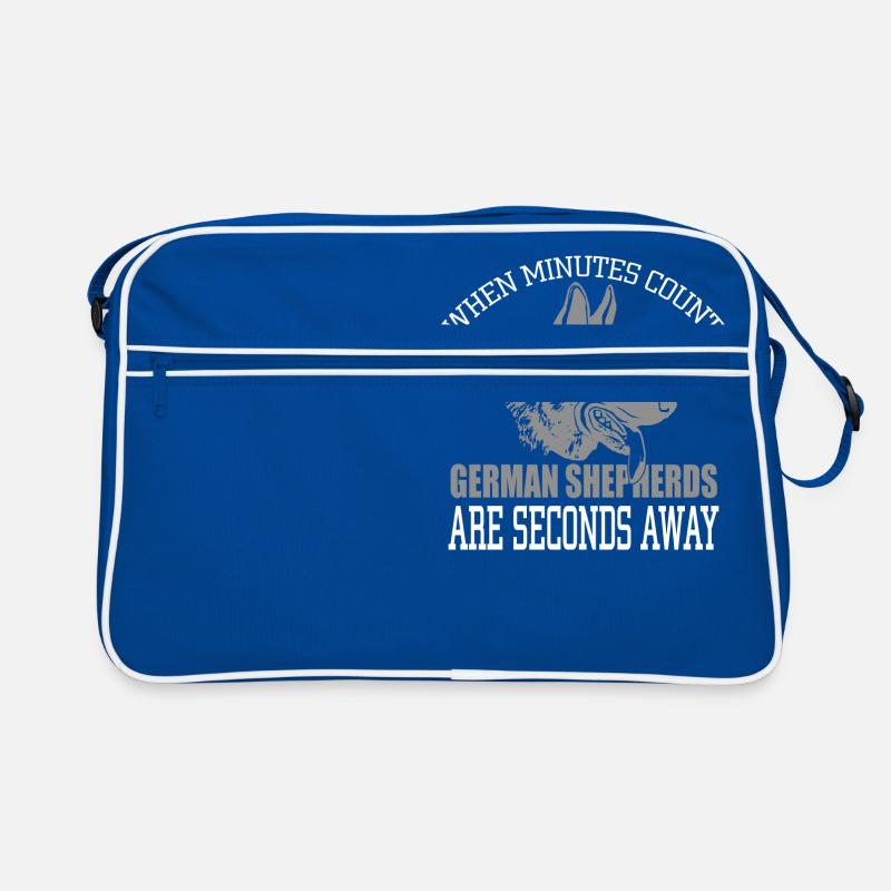 German Shepherds Retro Tasche