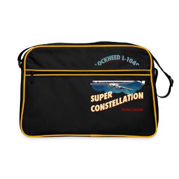 super constellation - Sac Retro - noir/or - Devant
