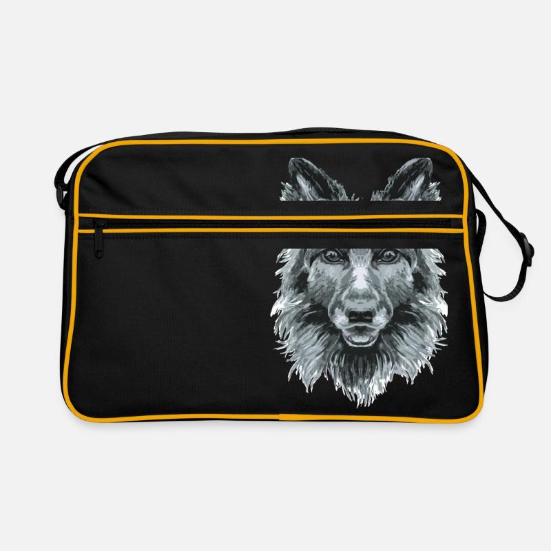 Dog - Retro Bag - black/gold