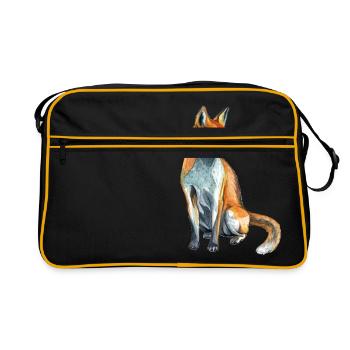 renard - Sac Retro - noir/or - Devant