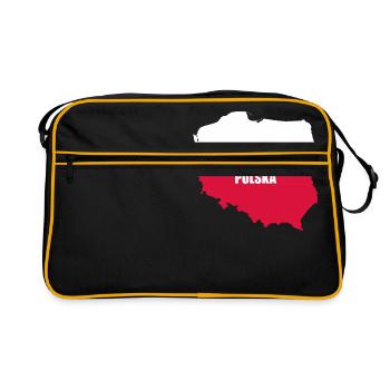 Bytom Beuthen Polska Poland Gift - Retro Bag - black/gold - Front