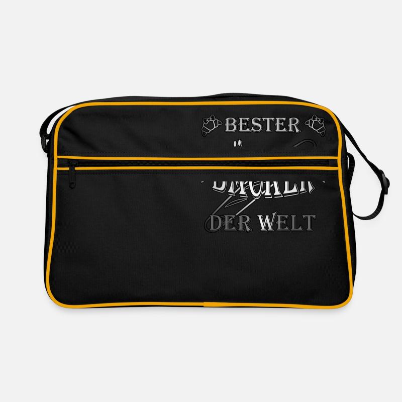 Bester Baecker der Welt Retro Tasche