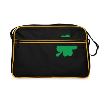 cloverleaf - Sac Retro - noir/or - Devant