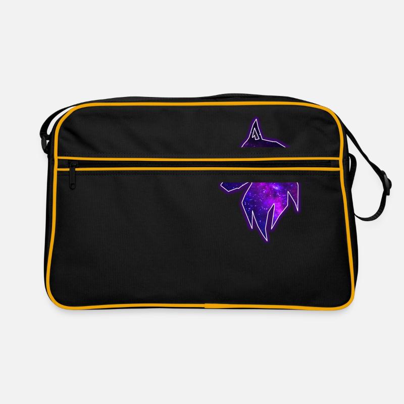 Wolf Galaxy Stars Retro Bag