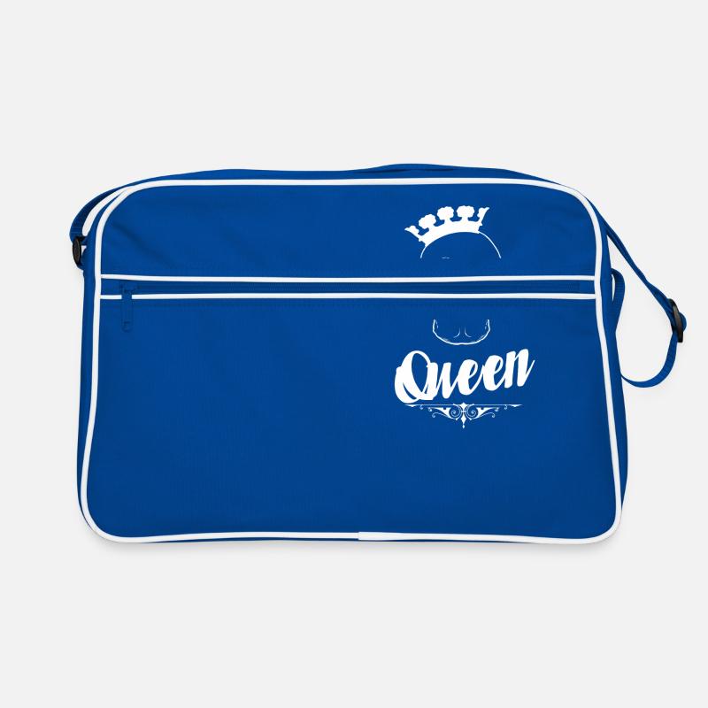 Queen white Retro Bag