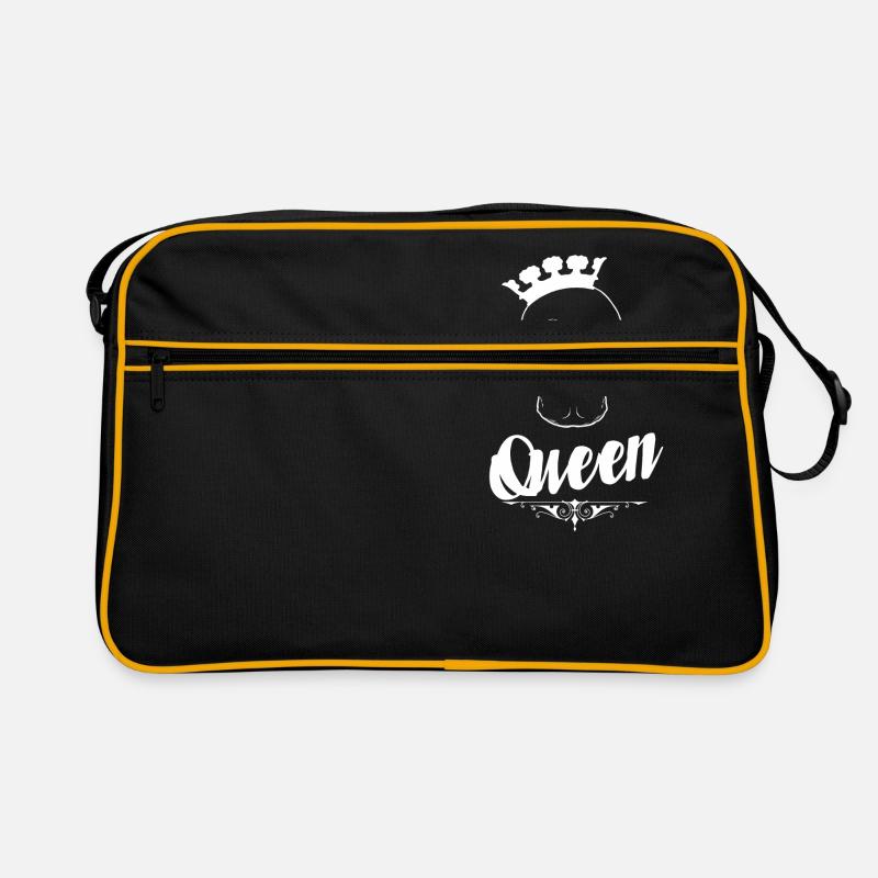 Queen blanc Sac Retro