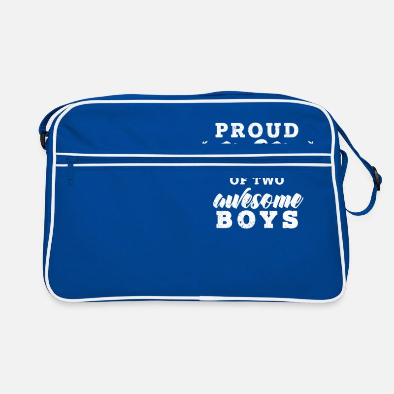 Stolze Mutter des fantastischen Jungen-Mutter-Geschenks Retro Tasche