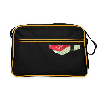 Sushi - Sac Retro - noir/or - Devant