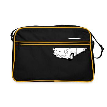 Trabi Aspahltbomber - Retro Bag - black/gold - Front