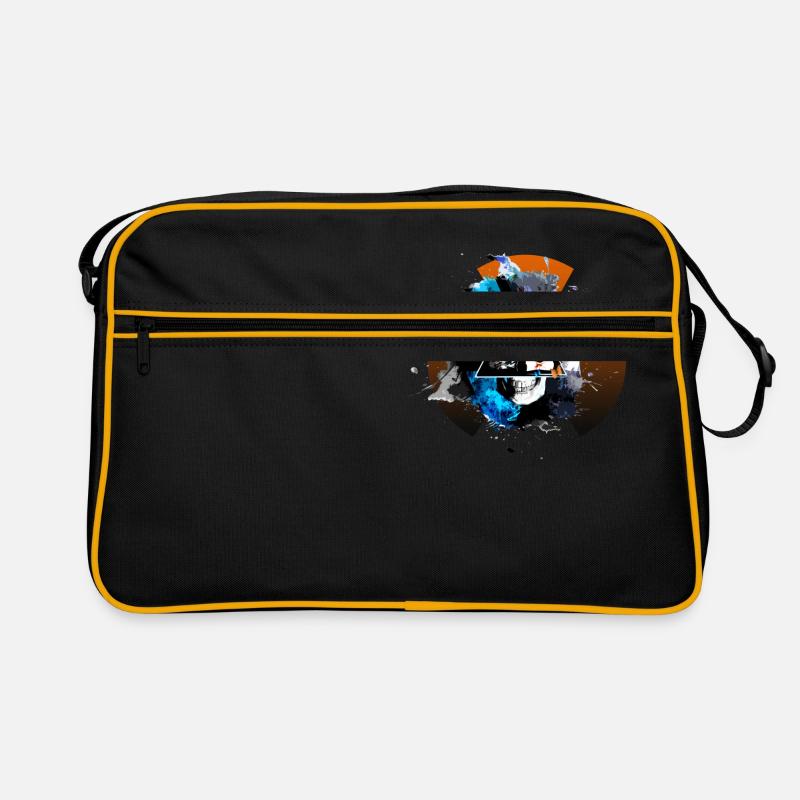 skull expolsion atom Retro Bag