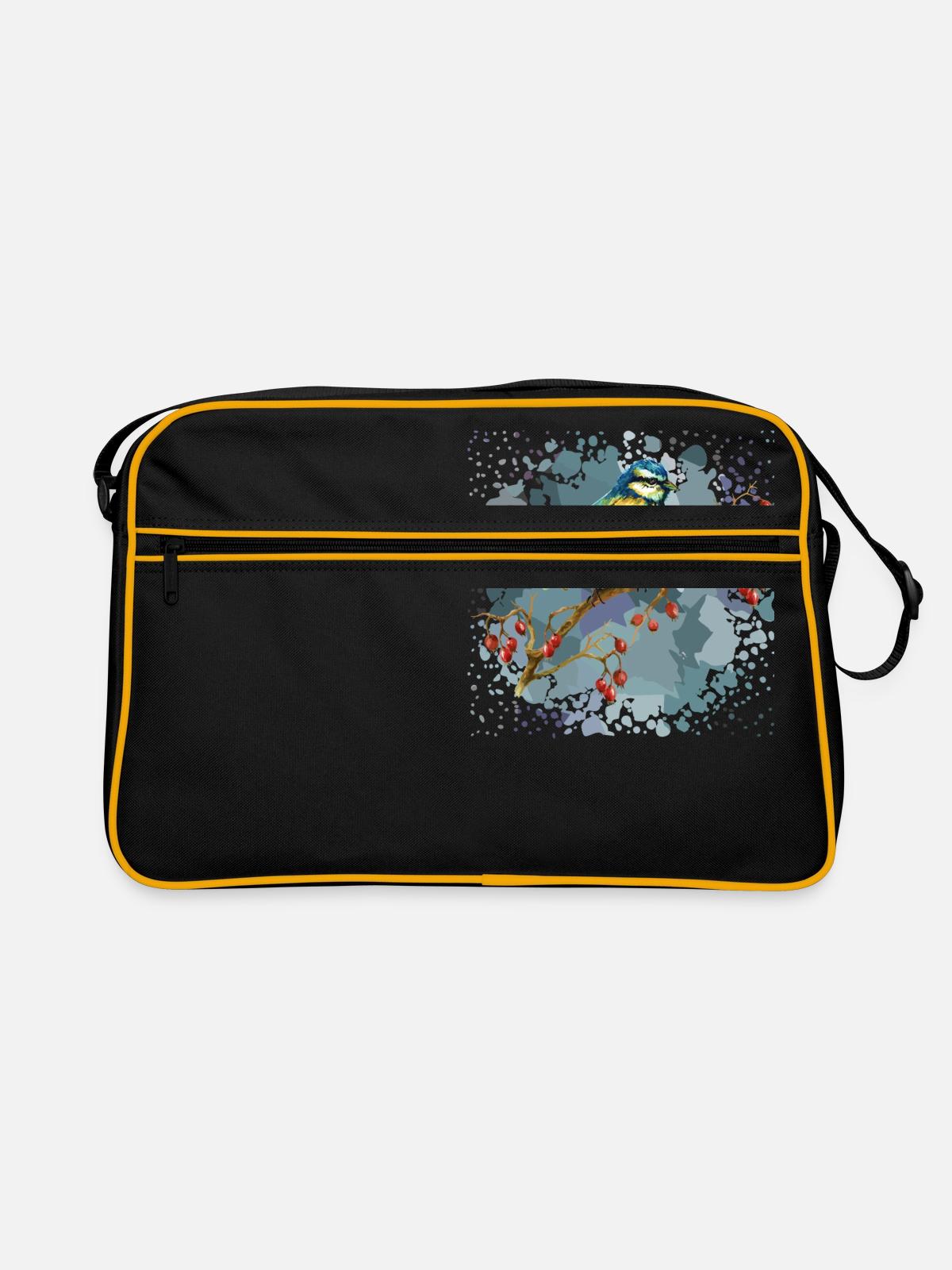 bird - Retro Bag - black/gold - Front