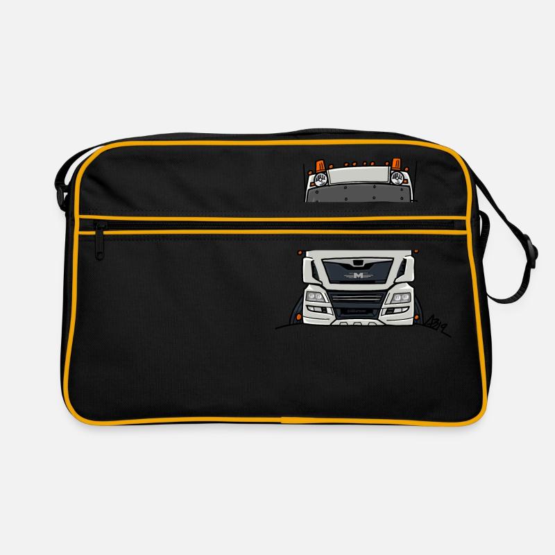 0819 M camion blanc Sac Retro