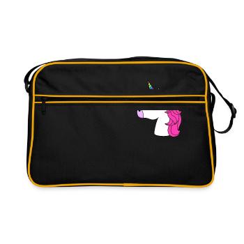Licorne Licorne - Sac Retro - noir/or - Devant