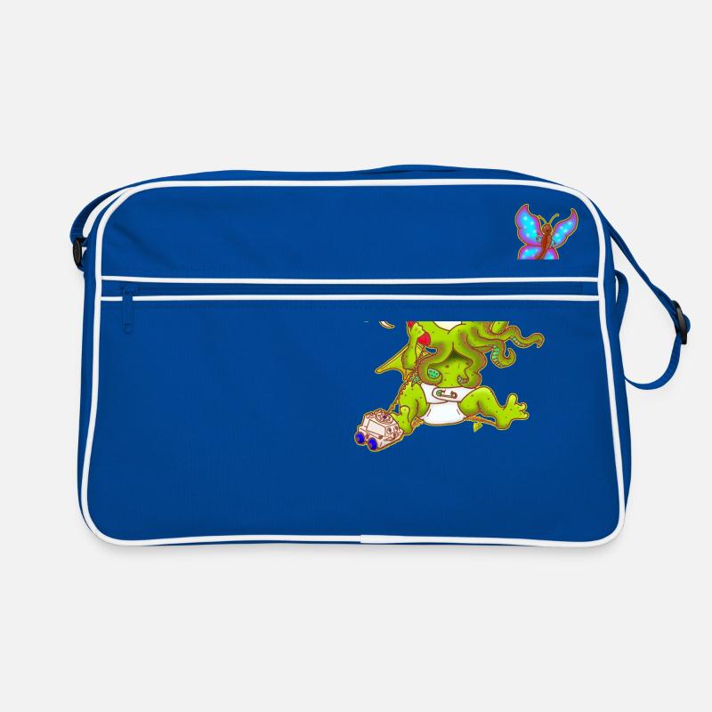 L'appel du mignon Hulhu sans texte Sac Retro