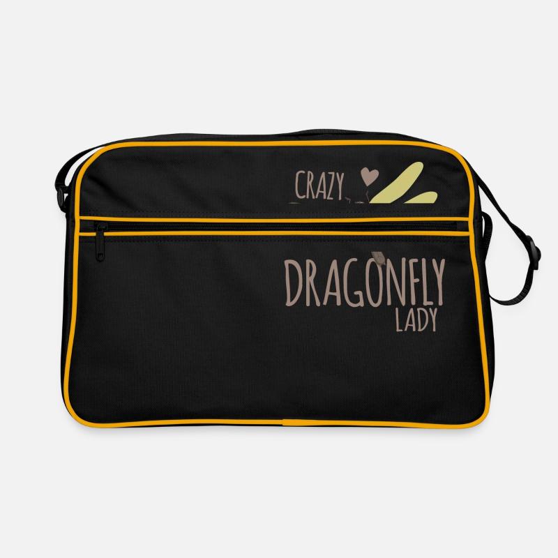 Dame libellule folle Sac Retro