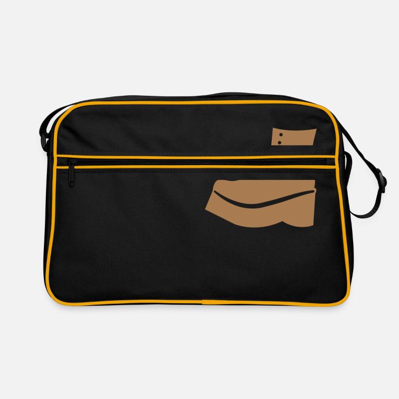 Brown Boot Schuh Retro Tasche