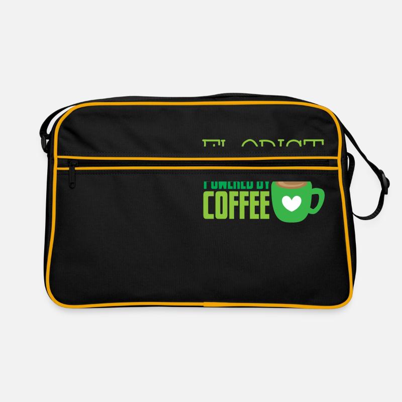 Fleuriste alimenté par le café Sac Retro