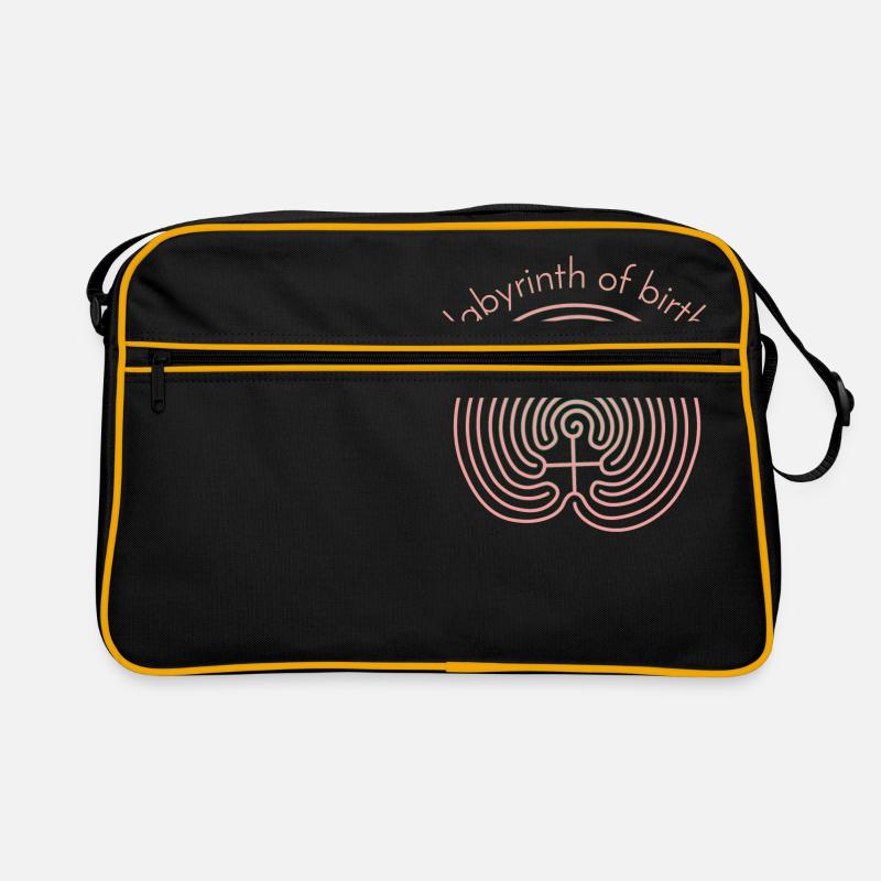 Labyrinth Retro Tasche