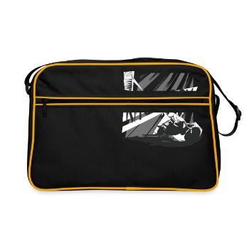 Kitebuggy 2 roues - Sac Retro - noir/or - Devant