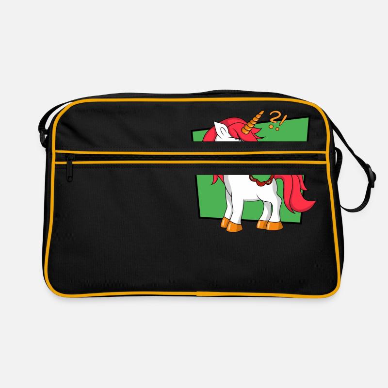 Einhorn Retro Tasche
