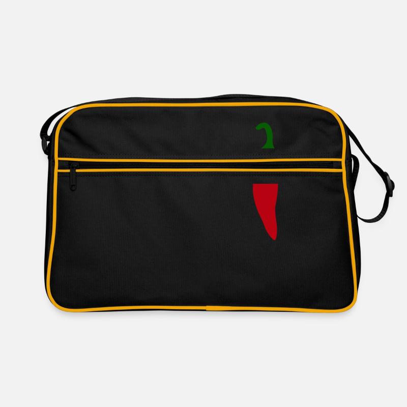 Chili-Pfeffer Retro Tasche