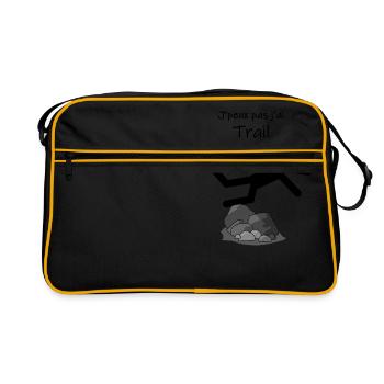 J ai trail - Sac Retro - noir/or - Devant