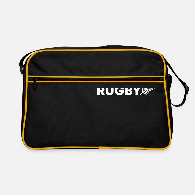 Neuseeland Rugby Fan Geschenkidee Retro Tasche