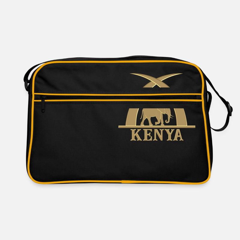 Ivory and elephant Retro Bag