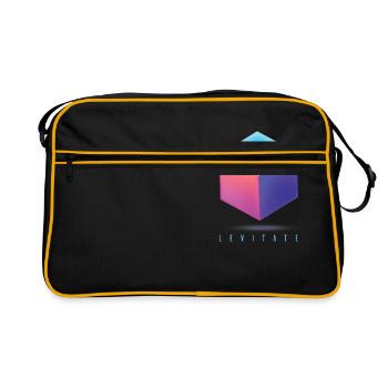 Lévitation Dice - Sac Retro - noir/or - Devant