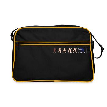 Développeur développeur développeur drôle poison - Sac Retro - noir/or - Devant