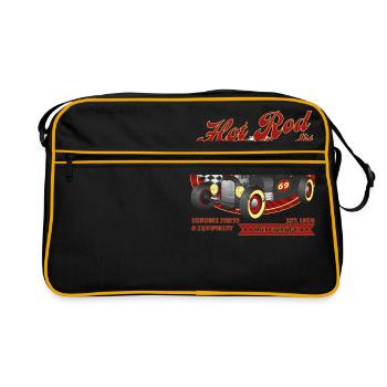 Bandit Hot Rod - Sac Retro - noir/or - Devant