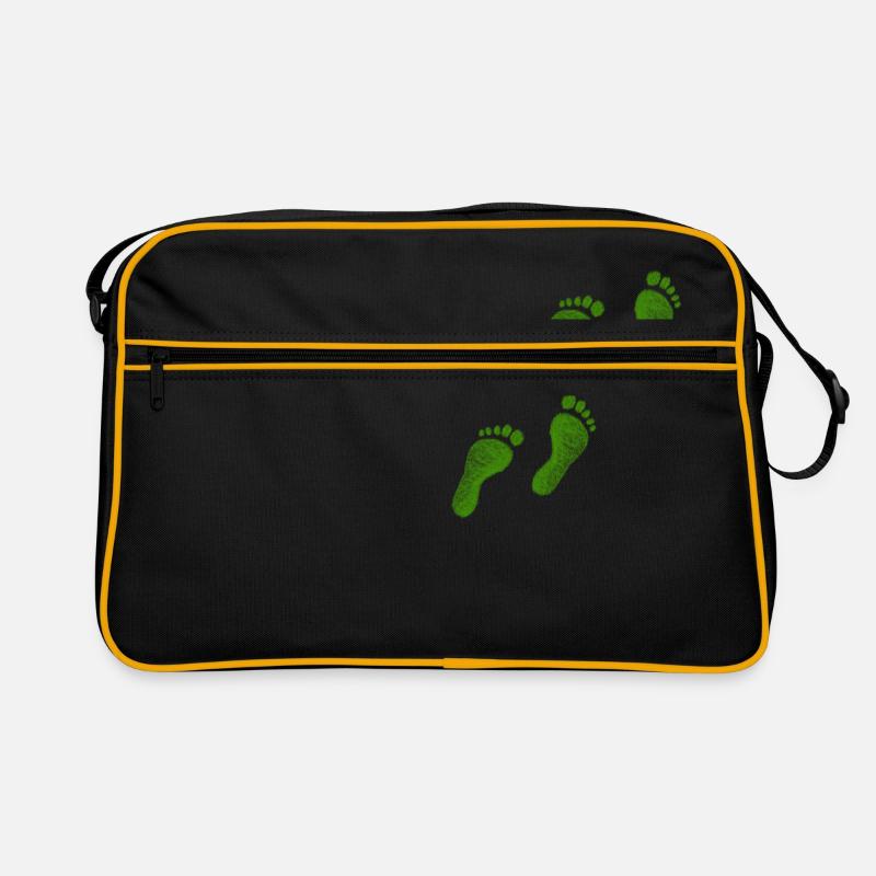Green steps Retro Bag