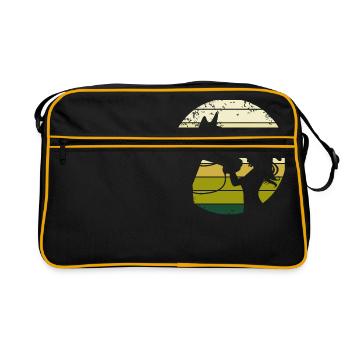 Rider Western équitation Western rider horse - Sac Retro - noir/or - Devant