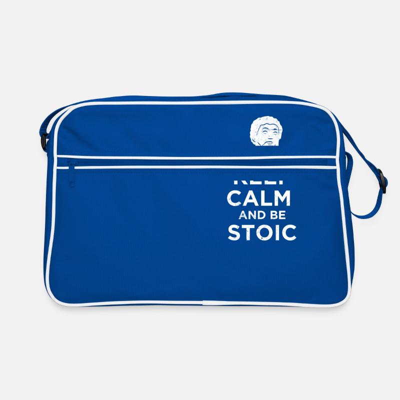 Stoic Keep Calm and be Stoic Funny gift idea Retro Bag