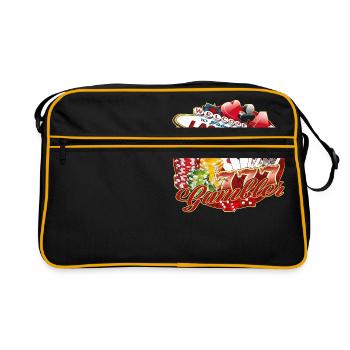 Las Vegas Gambler - Sac Retro - noir/or - Devant