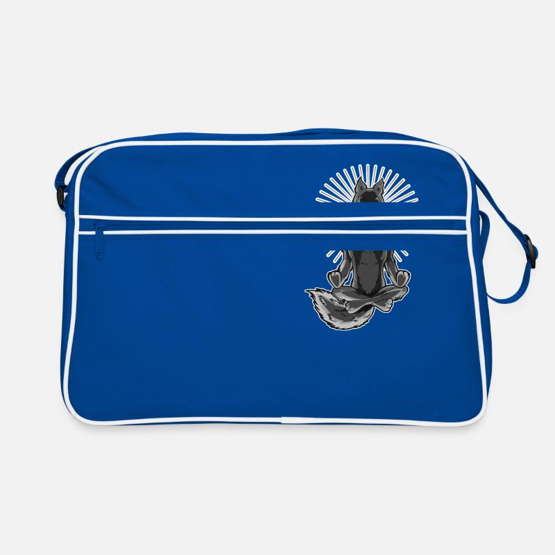 Wolf Yogi - Version 1 Retro Bag