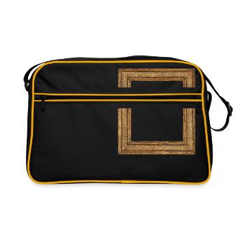 Cadre photo doré - Sac Retro - noir/or - Devant