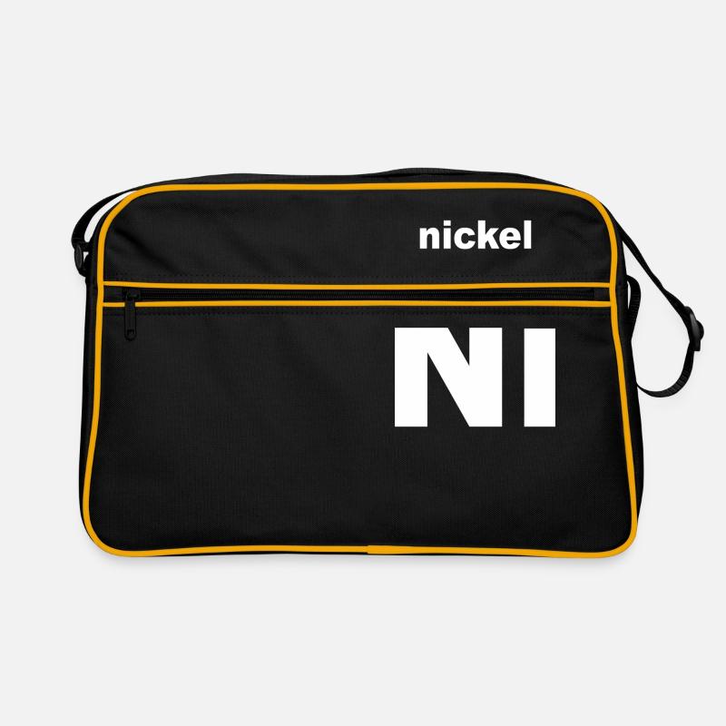 Nickel - Sac Retro - noir/or