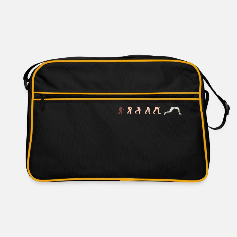 Evolution Fechten Lustige Geschenkidee Retro Tasche