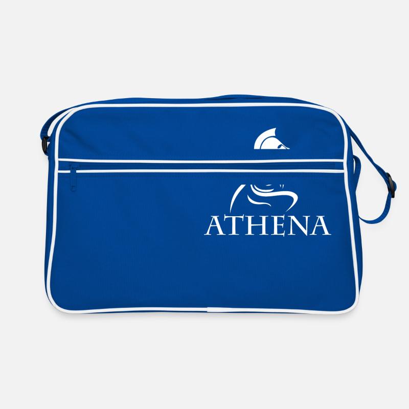 Greek mythology Athena silhouette gift Retro Bag