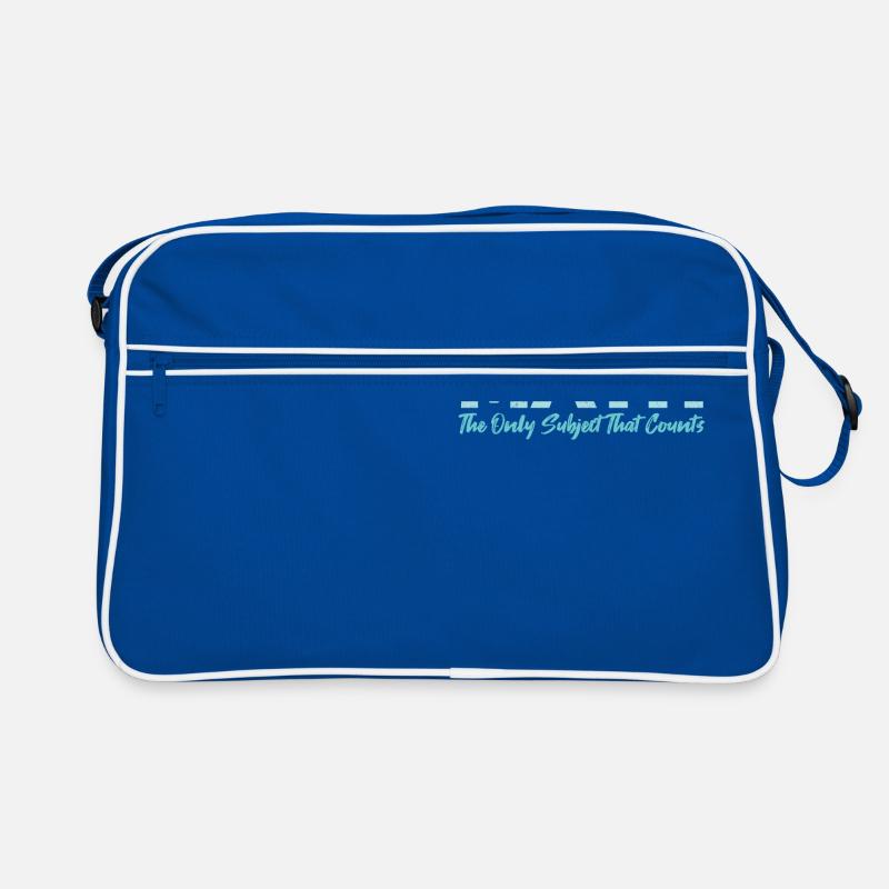 Math The Only Subject That Counts Geschenkidee Retro Tasche